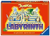 Ravensburger 21210 - Junior Labyrinth - Familienklassiker für die Kleinen, Spiel für Kinder ab 5 Jahren - Gesellschaftspiel geeignet für 2-4 Spieler, Junior-Ausgabe