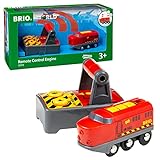 BRIO World 33213 IR-Frachtlok - Elektrische Lokomotive mit Fernsteuerung - Zubehör für die BRIO World - Kleinkindspielzeug empfohlen ab 3 Jahren