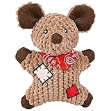 Trixie 36030 Maus mit Flicken, Stoff/Jute, 19 cm