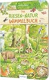 Riesen-Wimmelbuch: Das Riesen-Natur-Wimmelbuch: Übergroßes, stabiles Buch mit mehr als 100 heimischen Tieren & Pflanzen