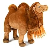 Uni-Toys - Kamel, stehend - 25 cm (Höhe) - Plüsch-Kamel, Trampeltier - Plüschtier, Kuscheltier