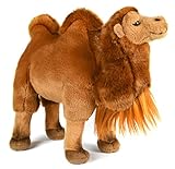 Uni-Toys - Kamel, stehend - 25 cm (Höhe) - Plüsch-Kamel, Trampeltier - Plüschtier, Kuscheltier