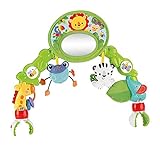 Fisher-Price BHW57 Kinderwagen-Spielbogen mit Spiegel und verschiedenen Tierchen