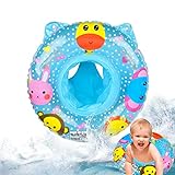 Baby Schwimmring, Baby Schwimmen Ring, Baby Schwimmhilfe, Baby Schwimmhilfen mit Schwimmsitz PVC für Kleinkind 6 Monate bis 48 Monat (A)