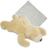 alles-meine.de GmbH großes Dinkelkissen/Plüschtier - Teddy - 36 cm - Wärme/Wärmekissen - Heizkissen mit Dinkel - Teddybär - groß Kuscheltier - Körnerkissen Tier/für Kin..