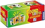 Soundwürfel Bauernhof - Lernspielzeug mit Geräuschen von Pferd, Schaf, Kuh, Gans etc. (KOSMOS)