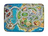 Spielteppich Ultrasoft - Rutschfest 130 x 180 cm (130x180, Seaside / Küste 130x180)