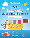 Mein kunterbuntes Ausschneide-Buch: Schneiden, kleben, malen (Bassermann)