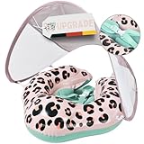 EDWEKIN® Einzigartiger Baby Schwimmring mit Leo Optik | Innovative Baby Schwimmhilfe mit Sonnenschutzdach UPF50+ | Kinder Schwimmreifen | Baby Float für 6 Monate bis 3 Jahre