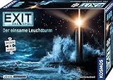 KOSMOS 698881 EXIT - Das Spiel + Puzzle: Der einsame Leuchtturm, Level: Fortgeschrittene, Escape Room Spiel mit Puzzle