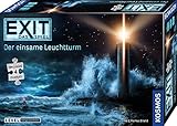 KOSMOS 698881 EXIT® - Das Spiel + Puzzle - Der einsame Leuchtturm, Level: Fortgeschrittene, Escape Room Spiel, EXIT Game mit Puzzle für 1-4 Spieler ab 12 Jahre