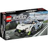 LEGO 76900 Speed Champions Koenigsegg Jesko Rennauto, Spielzeugauto, Modellauto zum selber Bauen