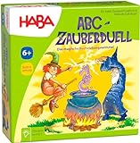 HABA ABC Zauberduell - Lernspiel ab 6 Jahren zum Buchstabenlernen und Alphabet üben, Geschenk zur Einschulung, für Schulanfänger und als Mitbringspiel - 1004912001
