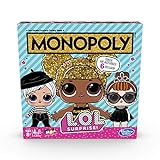 Monopoly Spiel: L.O.L. Überraschung! Edition Brettspiel für Kinder ab 8 Jahren