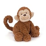 Jellycat Fuddlewuddle Affe Kuscheltier Stofftier Plüsch - mittelgroß - 23cm - Monkey