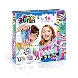 Canal Toys - DIY Schleim Set zum Selbermachen für Kinder: Fluffy Glibber-Schleim mit Schaumstoff, Perlen & Konfetti - Bastelset Mädchen 10 Jahre, Geschenkidee & Gastgeschenk für Kindergeburtstag