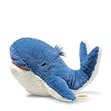 Soft Cuddly Friends Tory Blauwal - 28 cm - Kuscheltier für Kinder - weich & kuschelig - waschbar - blau (063831)