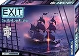 Kosmos 683108 EXIT - Das Spiel + Puzzle: Das Gold der Piraten, Level: Fortgeschrittene, Escape Room Spiel mit Puzzle, spannendes Gesellschafttspiel ab 12 Jahre, für 1-4 Personen