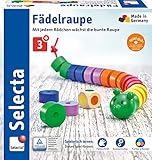 Fädelraupe - Motorikspielzeug (Selecta)