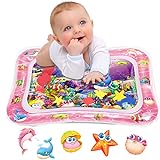Infinno Wassermatte Baby, Baby Spielzeug für 3 6 9 Monate Mädchen und Jungen, sensorische Entwicklung, tolle Geschenkidee für Neugeborene