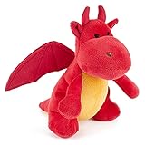 Zappi Co Kinder Kuschelweiches Plüschtier - Perfekte kuschelige Spielgefährten für Kinder Geburtstage und besondere Anlässe(12-15cm) (Drachen)