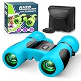 Fernglas Kinder Vergrößerung 8X21, Mini Fernglas Kinder Spielzeug ab 3-12 Jahre, Outdoor Spielzeug Fernrohr Weihnachts Geschenke für Kleine Junge - Konzert, Fußballspiel‌, Wandern