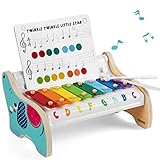 Xylophon für Kinder mit Elefanten-Design (Top Bright)