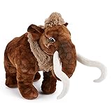 Zappi Co Plüsch Kinder Kuscheltier Weiches Kuschel Plüschtier - Teil der Safari-Tiere-Kollektion, Perfekt für Kinder(30cm)(Wolliges Mammut)