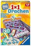 Ravensburger 24976 - 1x1 Drachen - Lernspiel für Kinder, Rechenspiel für Kinder von 7-10 Jahren, für 2-4 Spieler, Zahlenraum 1-100, kleines Einmaleins