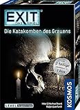 KOSMOS 694289 EXIT - Das Spiel - Die Katakomben des Grauens - das 2-teilige Abenteuer in 1 Box, Level: Fortgeschrittene, Escape Room Spiel, EXIT Game für 1-4 Spieler ab 12 Jahre