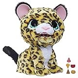 FurReal Hasbro Lil’ Wilds Lolly, Meine Leopardin, interaktives Plüschtier, mehr als 40 Geräusche und Reaktionen, ab 4 Jahren, Multi, F4394