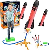 Outdoor Spielzeug ab 3 4 5 6 7 8 Jahre Junge, Raketen Spielzeuge für Kinder Geschenke Junge Outdoor Spiele für Kinder Geschenk Mädchen 3-9 Jahre Spielzeuge für Draußen Gartenspiele Rakete Spielzeugs