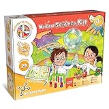 Science4you 80002877 Mein erstes Experimentierkasten-Spiel mit 26 Experimente Lernspielzeug mit Chemiebaukasten für Kinder, Spielzeug und Geschenke für Junge und Mädchen, Mittel
