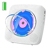 CD Player Kinder: Kegaudio Radio mit CD-Player Tragbar CD Players Bluetooth mit Lautsprecher Frontanzeige Fernbedienung Unterstützung Timer USB-Wiedergabe AUX-Wiedergabe
