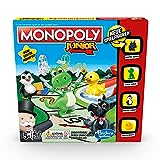 Monopoly Junior, der Klassiker der Brettspiele für Kinder, Familienspiel, ab 5 Jahren