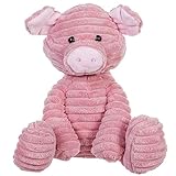 Apricot Lamb – Kuscheltier Schwein 23 cm – Plüsch Spielzeug Plüschtier für Kinder und Baby – Flauschiger Stofftier zum Spielen, Geschenk & Kuscheln – Gemütliches Schmusetier – Rosa Schwein