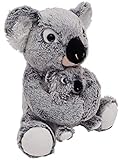 Heunec 247673 MISANIMO Koala Bär mit Kind 27 cm, mehrfarbig