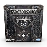 Monopoly Game of Thrones, Brettspiel mit den Spielfiguren der Großen Häuser, mit Musik