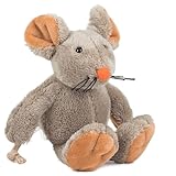 Schaffer 4750 Kuscheltier Maus Eddi XS, 16 cm, grau