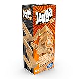 Hasbro Gaming Jenga Classic, beliebtes Geschicklichkeitsspiel für Kinder ab 6 Jahren und bis 2 Spieler – originelles Familien-Spiel und Reisespiel für unterwegs