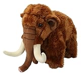 Living Nature Stofftier - Großes Fellmammut (22cm)