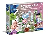 Clementoni Galileo Lab – Gesichtsmasken selbst Machen, DIY Beauty Tuchmasken, duftende Stoffe zur Entspannung fürs Gesicht, Kosmetik Set für Kinder ab 8 Jahren von Clementoni 59248