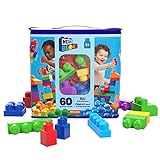 MEGA Bloks DCH55 - Bausteinebeutel - Medium 60 Teile, bunt, Spielzeug ab 1 Jahr