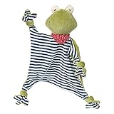 SIGIKID 41352 Schnuffeltuch Frosch Green Mädchen und Jungen Babyspielzeug empfohlen ab Geburt grün/blau