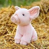 Unbekannt Ferkel Animigos Kuscheltier in rosa - Schweinchen Animigos Stofftier Plüschtier