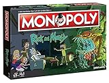 Monopoly - Rick and Morty - Deutsch - 6 Sammler Spielfiguren | Gesellschaftsspiel | Brettspiel