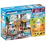 PLAYMOBIL My Figures 70979 Island of The Pirates, 6 Spielfiguren mit über 1000 Kombinationsmöglichkeiten, Piraten-Spielzeug für Kinder ab 5 Jahren