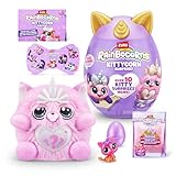 Rainbocorns Kittycorn Surprise Serie 7, Chinchilla-Katze – Plüsch zum Sammeln – 10 Überraschungen zum Auspacken, Schälen und Aufdecken des Herzens, Aufkleber, ab 3 Jahren (Chinchilla-Katze)