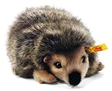 Steiff Joggi Igel - 16 cm - Kuscheltier für Kinder - weich & waschbar - braun meliert (070792)