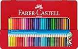Großes Buntstifte Set mit 36 Farben im Metallkasten